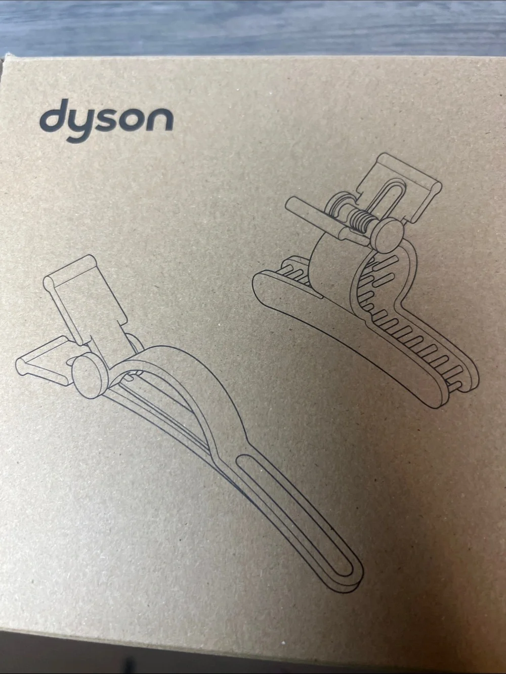 Dyson Black & Rose Gold Hair Clips